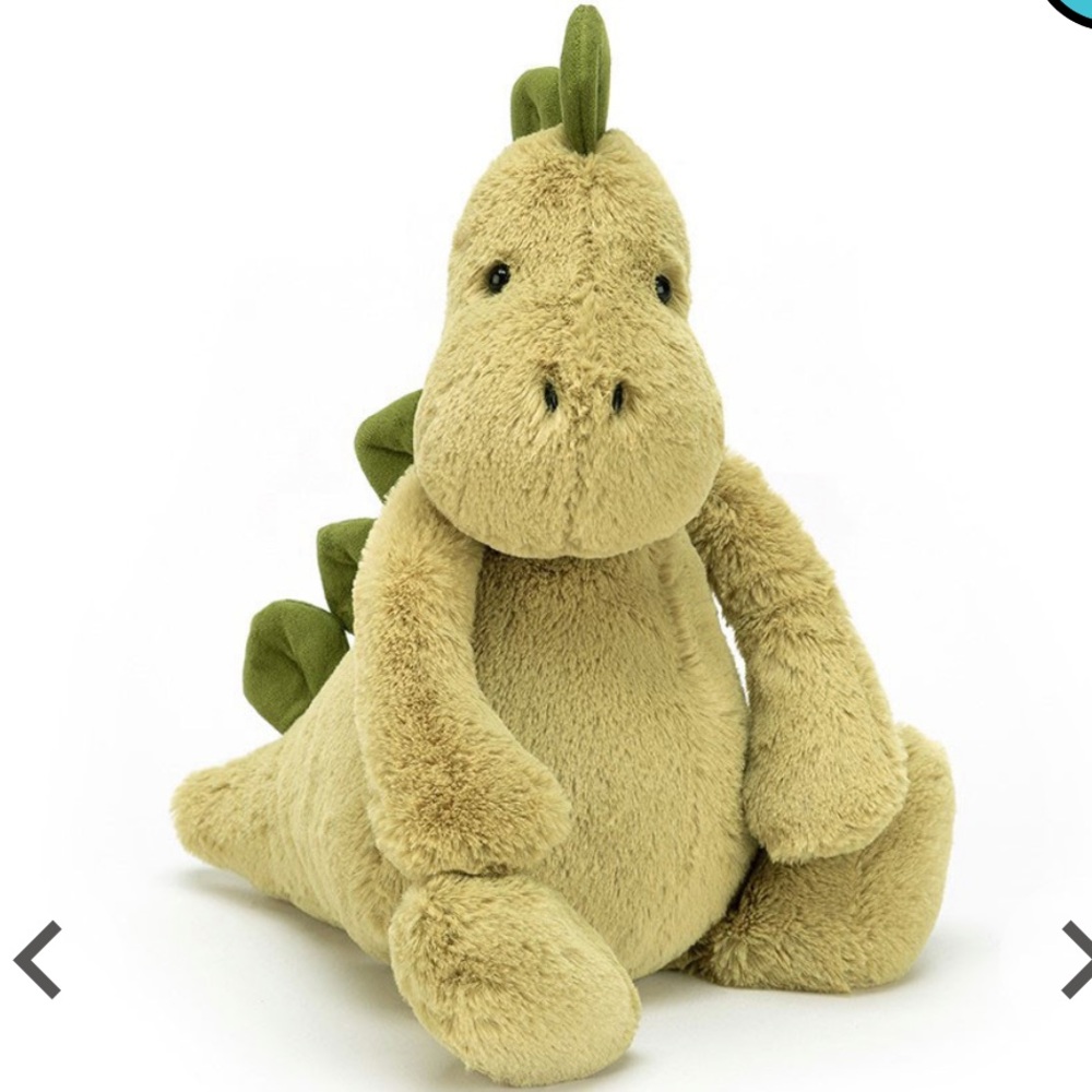 Jellycat London Bashful Dino Stuffed Animal
